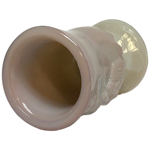 Boyd Art Glass Hopalong Cassidy© #289 Ltd Ed 2002 Blue Orchid Toothpick Holder - Picture 3 of 9